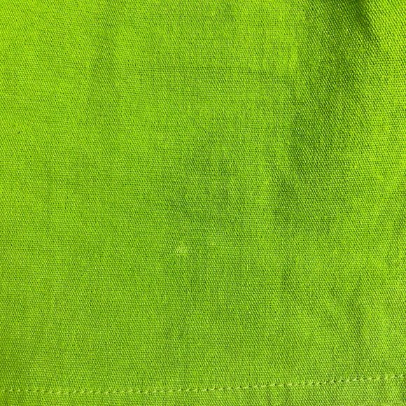 Hand Embroidered Green Floral Blouse Handmade In Mexico - Picture 8 of 10